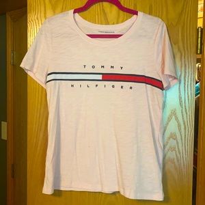 Tommy Hilfiger light pink top